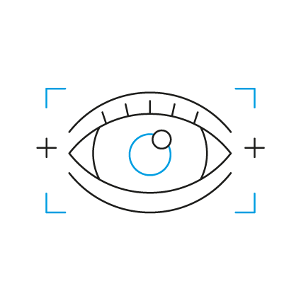 Auge - Identität Logo