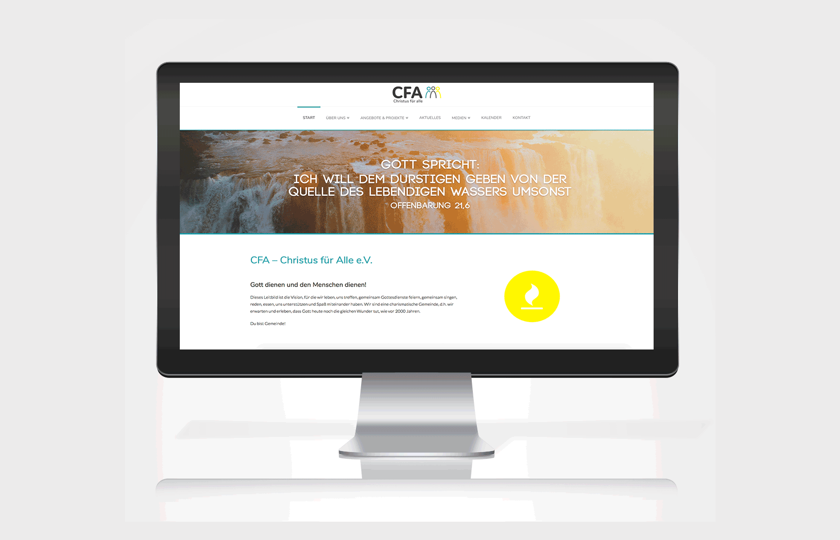 Beitragsbild “Webdesign: Kirchenwebseiten von uns gestaltet”