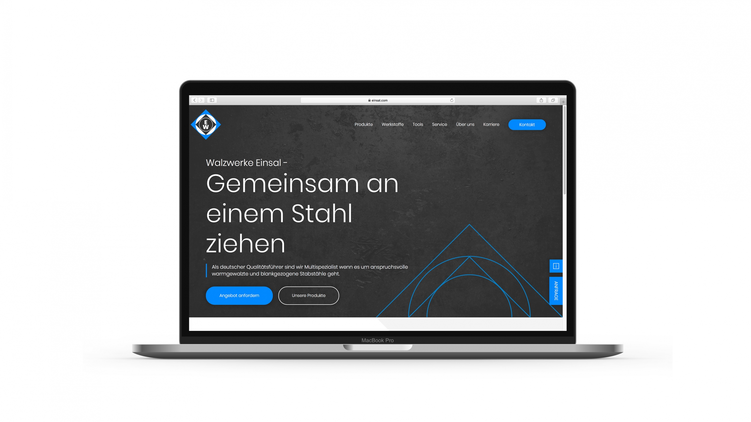 Beitragsbild “Grün wie Einsal-Stahl: Webseiten-Relaunch und Content-Marketing für die Walzwerke Einsal”